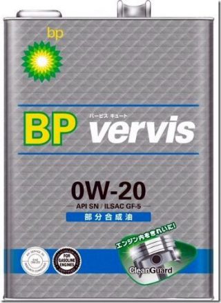 BP Vervis キュート 0W-20へオイル交換(プレマシーオイル交換レビュー)
