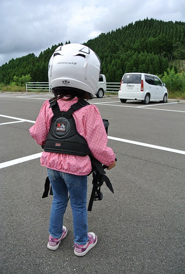 子供にタンデムベルト