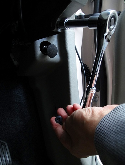 ミライースのETC本体への配線