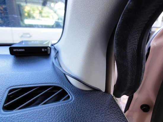 ミライースへETCを仮設置