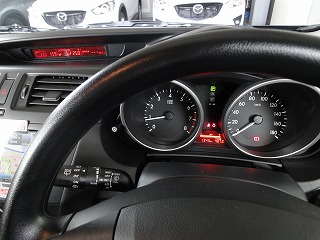 プレマシー マイナーチェンジ前のメーターまわり