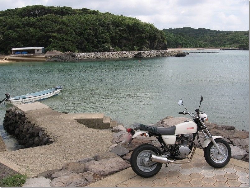 壱岐・バイクツーリング、ツインズビーチ