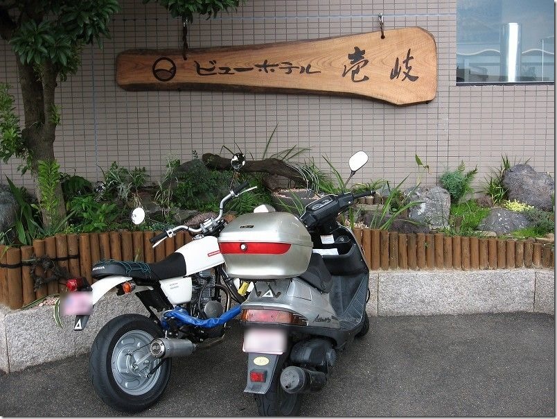 ビューホテル壱岐、バイクツーリング
