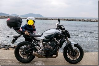 MT-07 タンデムツーリングで年内締めくくり