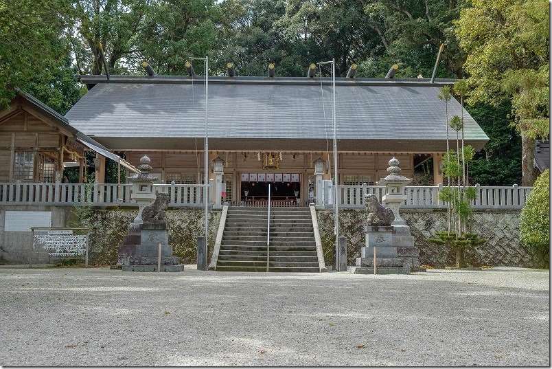 佐賀県武雄市内山町、黒髪神社、拝殿