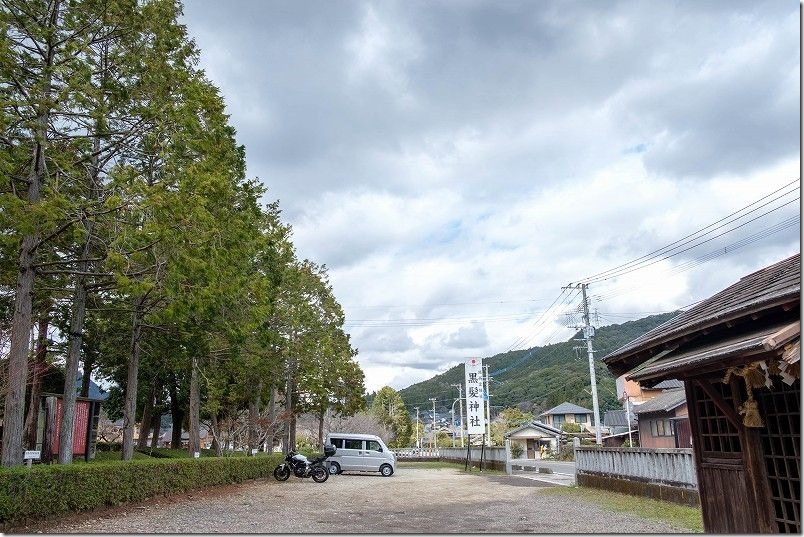 佐賀県武雄市内山町、黒髪神社