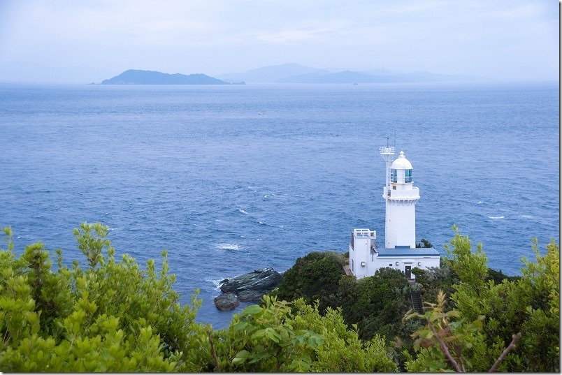 佐多岬、椿山展望台からの景観