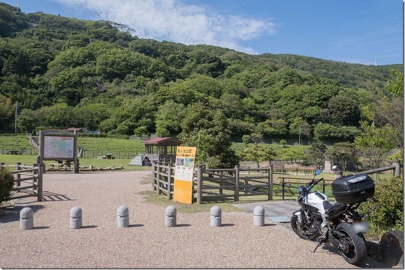 佐田岬、亀ケ池公園キャンプ場でソロキャンプ