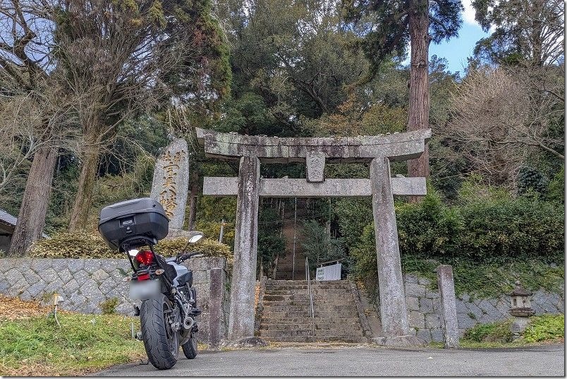 バイクで糸島 宇美八幡宮へ年末詣（プレ初詣）