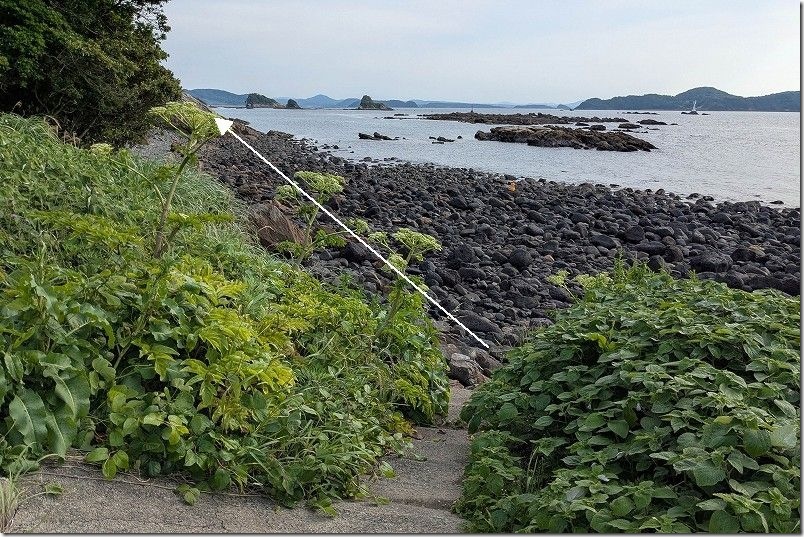 島の小さなキャンプ場 toto・ん・トコ 魚釣り 釣り場