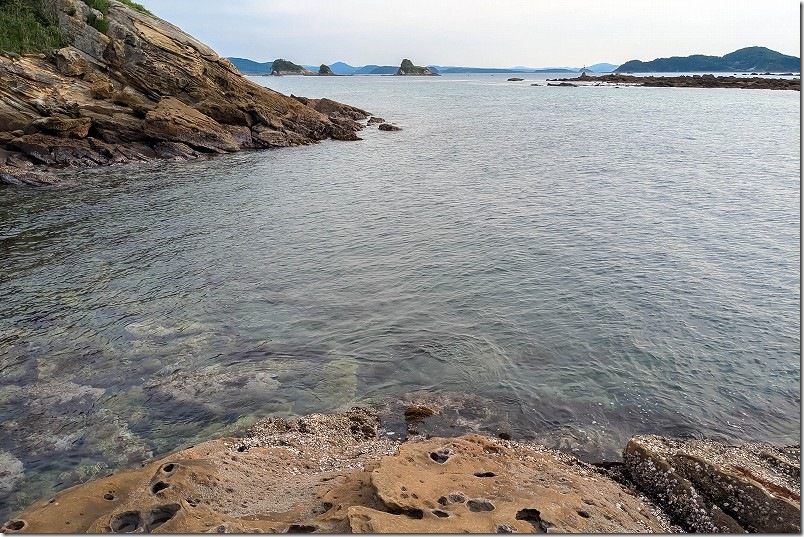 島の小さなキャンプ場 toto・ん・トコ 魚釣り 釣り場 水深