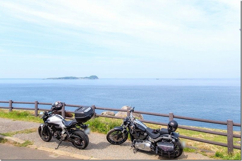 加部島 杉ノ原放牧場 バイク ツーリング