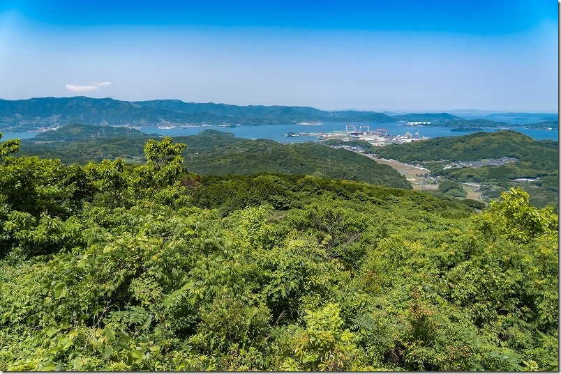 大平山公園【大平山山頂 展望台】からの展望