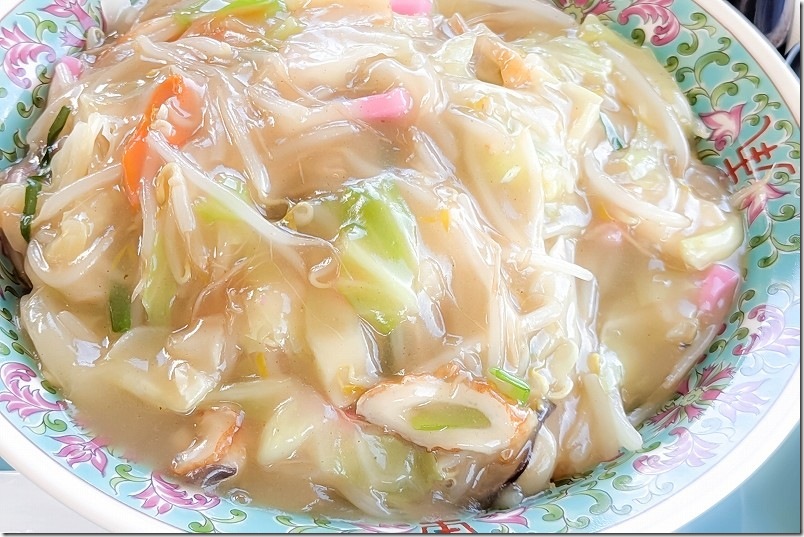 五味八珍・大島大橋公園（寺島）【バイク ツーリングのランチで皿うどん】