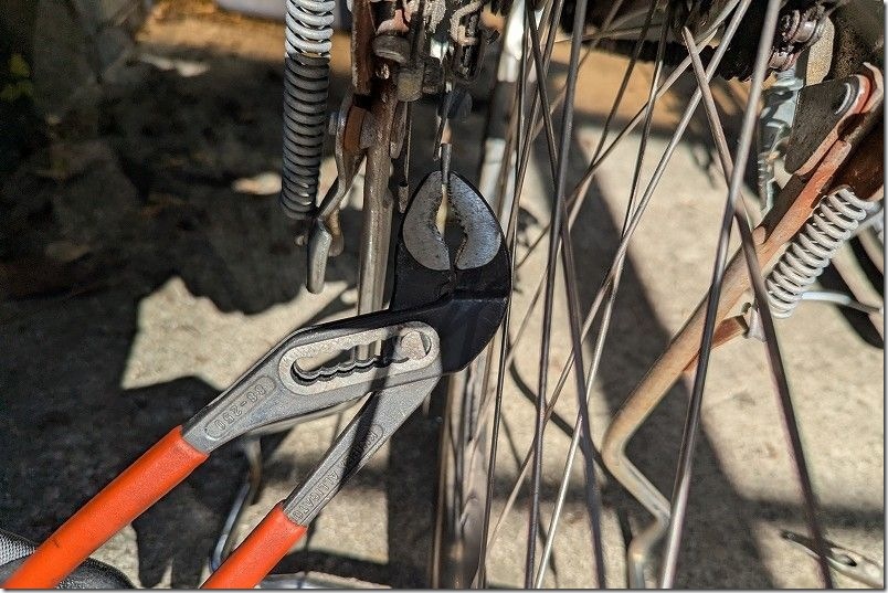 パナソニック 電動アシスタント自転車 リアブレーキ取り外し パナソニック 電動アシスタント自転車 リアブレーキ取り外し