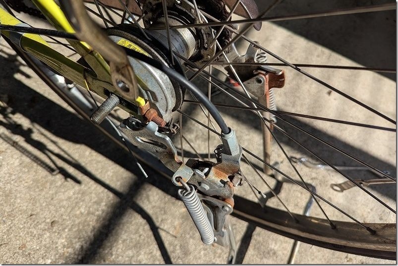 パナソニック 電動アシスタント自転車 リアスタンド取り外し パナソニック 電動アシスタント自転車 リアスタンド取り外し