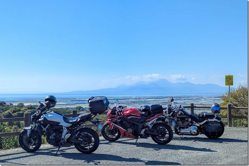 バイク ツーリング 玉名広域農道の展望スポット巡り【みかん畑の快走路 玉名市～熊本市】