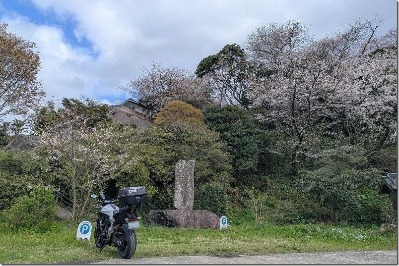 バイク ツーリング 糸島市二丈にある鎮懐石八幡宮の桜まで バイク ツーリング 糸島市二丈にある鎮懐石八幡宮の桜まで