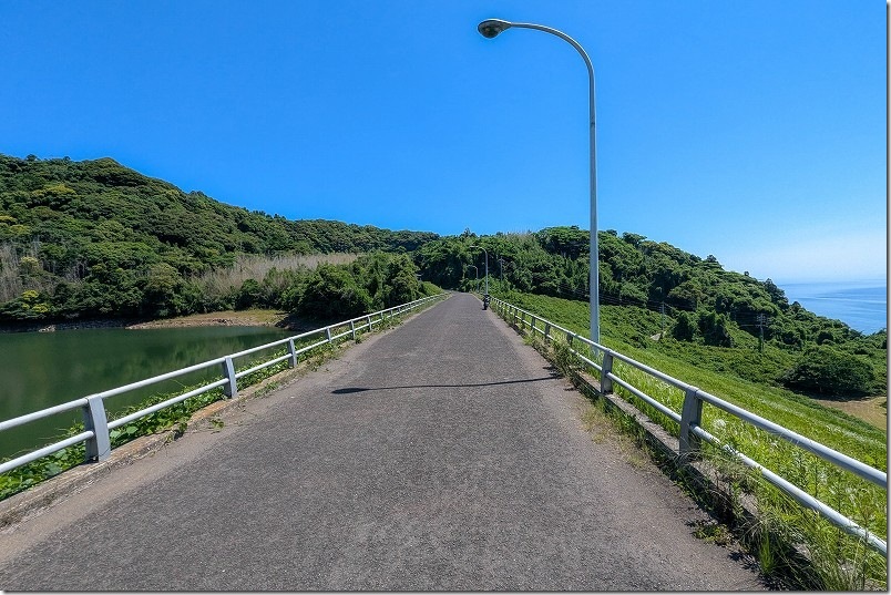 壱岐・当田ダム｜バイクツーリングで絶景