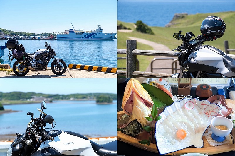 【バイク ツーリング】壱岐島1泊2日・ソロ旅1日目｜壱岐の絶景・神社・海鮮宿を巡るコース【長崎】