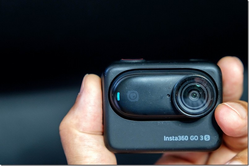 Insta360 GO 3Sは、通常のアクションカメラとしても利用可能 Insta360 GO 3Sは、通常のアクションカメラとしても利用可能