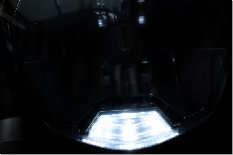 MT-07でT10 LEDバルブ(400lm)をお試し点灯 MT-07でT10 LEDバルブ(400lm)をお試し点灯