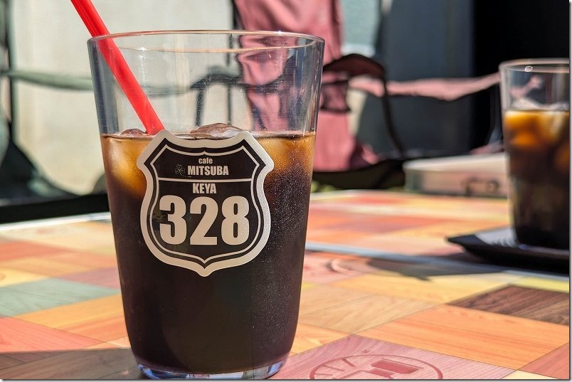 ライダーズカフェ MITSUBA KEYA328でコーヒー ライダーズカフェ MITSUBA KEYA328でコーヒー