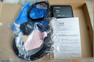 タントにETC取り付け(FNK-M09T 古野電気)