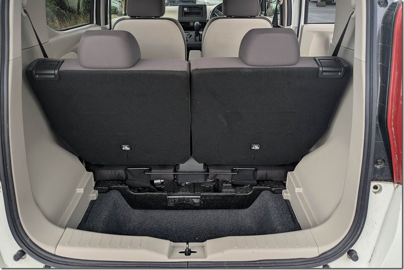 リアの荷台|デイズ(B43W・Sグレード・NA・2WD) リアの荷台|デイズ(B43W・Sグレード・NA・2WD)